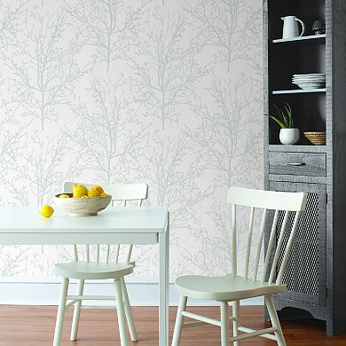 NextWall Tree Branches Peel and Stick Wallpaper