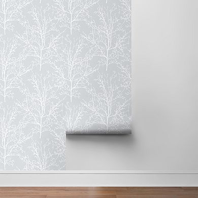 NextWall Tree Branches Peel and Stick Wallpaper