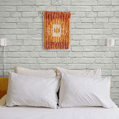 NextWall Vintage Brick Peel and Stick Wallpaper