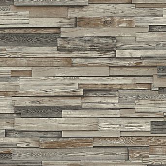 NextWall Wood Plank Peel and Stick Wallpaper