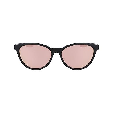 Women's Nike City Persona 57mm Mirrored Cat Eye Sunglasses