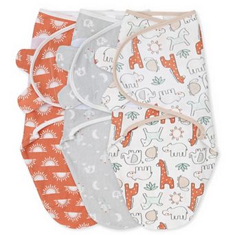 The Peanutshell 3-Pack Desert Safari Baby Swaddles