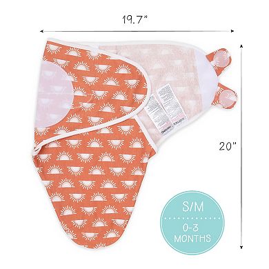 The Peanutshell 3-Pack Desert Safari Baby Swaddles