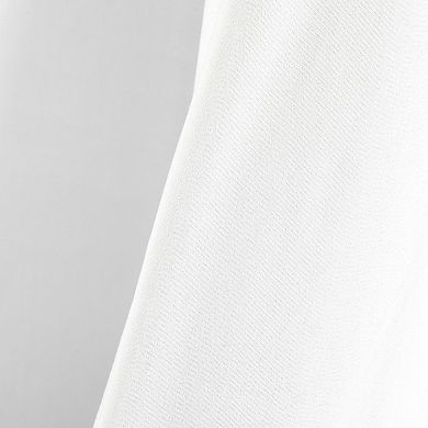 Lush Decor Block Border Blackout Single Window Curtain Panel