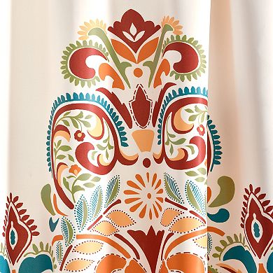 Lush Decor 2-Piece Clara Light Filtering Window Curtain Panel Set