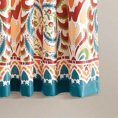 Lush Decor 2-Piece Clara Light Filtering Window Curtain Panel Set