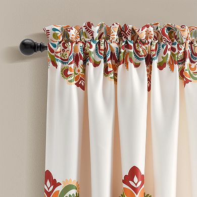 Lush Decor 2-Piece Clara Light Filtering Window Curtain Panel Set