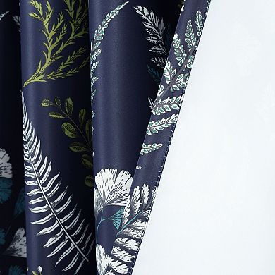 Lush Decor Devonia Set of 2 Allover Light Filtering Window Curtain Panels