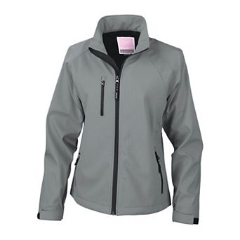 Result Ladies/Womens La Femme® 2 Layer Base Softshell Breathable Wind Resistant Jacket