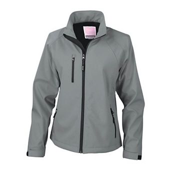 Result Ladies/Womens La Femme® 2 Layer Base Softshell Breathable Wind Resistant Jacket