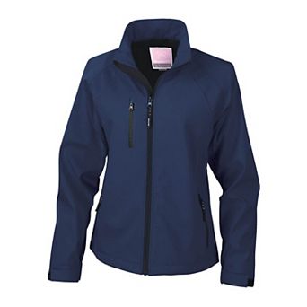 Result Ladies/Womens La Femme® 2 Layer Base Softshell Breathable Wind Resistant Jacket