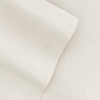 Home Collection Luxury Rayon From Bamboo & Linen Blend 4 pc Sheet Set