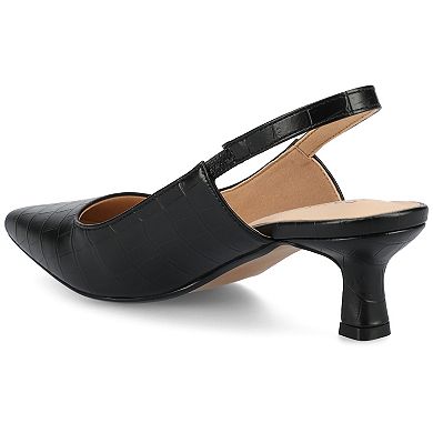 Journee Paulina Women's Slingback Heels