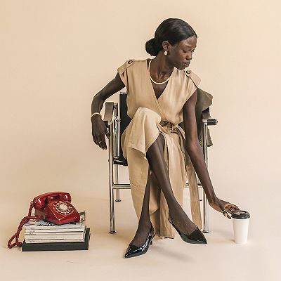 Journee Paulina Women's Slingback Heels