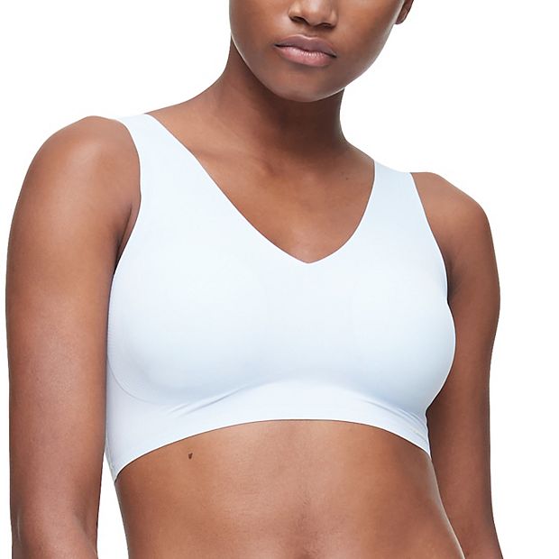 Calvin Klein Invisible Lightly Lined V-Neck Bralette With Removable Pads  QF4708