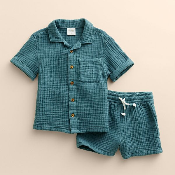 Kids 48 Little Co. by Lauren Conrad Organic Gauze Top & Shorts