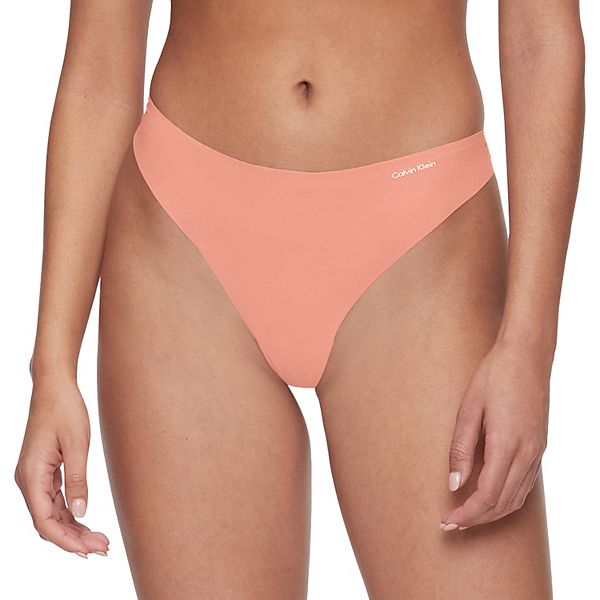 Women's Calvin Klein Invisibles Thong Panty D3428, Thong Panties – Carolina  Closeouts