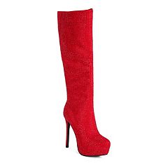 Kohls red clearance booties