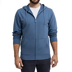 Kohls mens zip up on sale hoodies