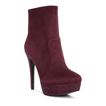 London Rag Espiree Women's Platform Ankle Boots