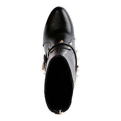 London Rag Dejang Women's Platform Ankle Boots