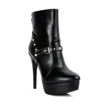 London Rag Dejang Women's Platform Ankle Boots