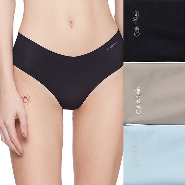 Calvin Klein Womens Underwear Ladies Ck Bralette Thong and Boxer Brief Set  3pk Black L for sale online