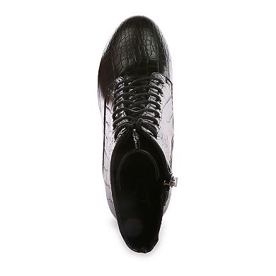 London Rag Magdalene Women's Platform Ankle Boots