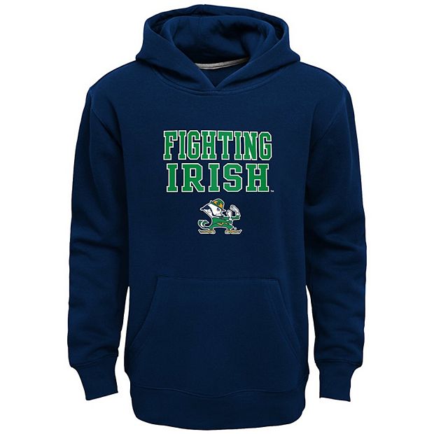 Boys 8-20 Notre Dame Fighting Irish Team Slogan Fleece Hoodie