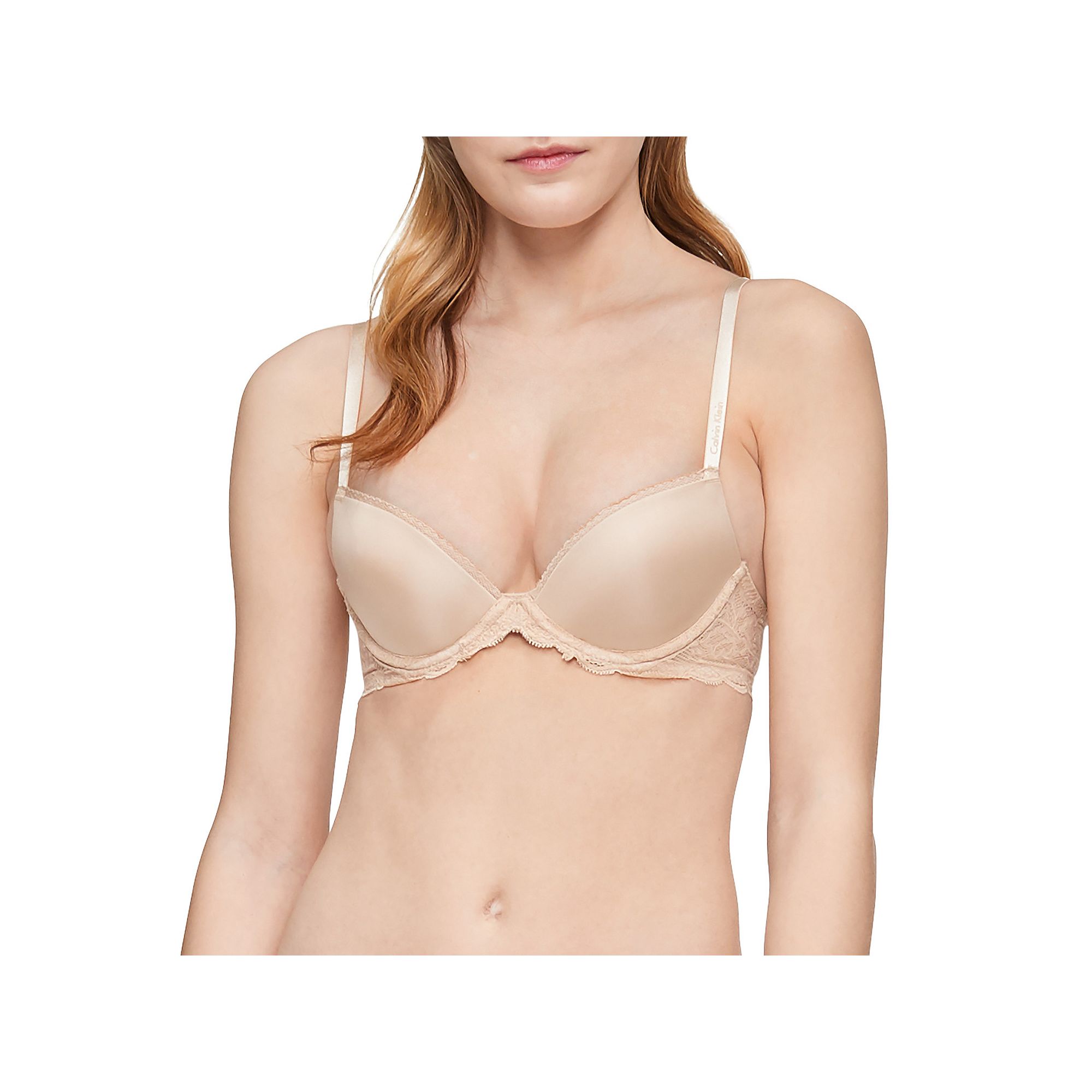 Womens Calvin Klein Seductive Comfort with Lace Lift Demi Bra QF1444, Size