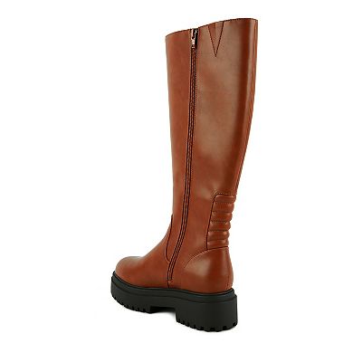 London Rag Axle Women's Knee-High Boots