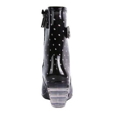 London Rag Drench Women's Wedge Rainboots
