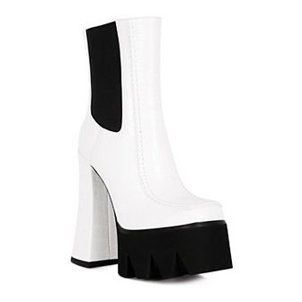 London Rag Bounty Women's Heeled Chelsea Boots