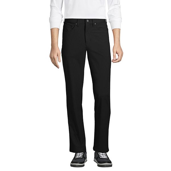 Men's Lands' End Straight Fit Flex Performance Pants