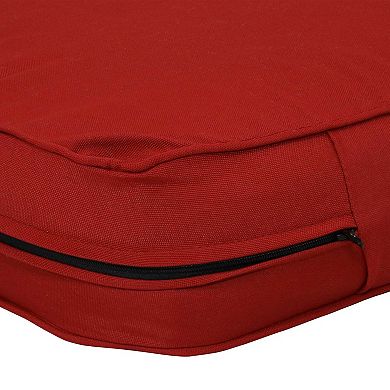 Sunnydaze Indoor/Outdoor Polyester Back and Seat Cushions