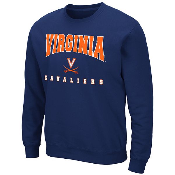 Men's Colosseum Virginia Cavaliers Fleece Sweatshirt