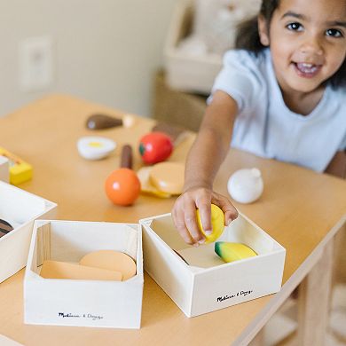 Melissa & Doug Food Groups Wooden Play Food