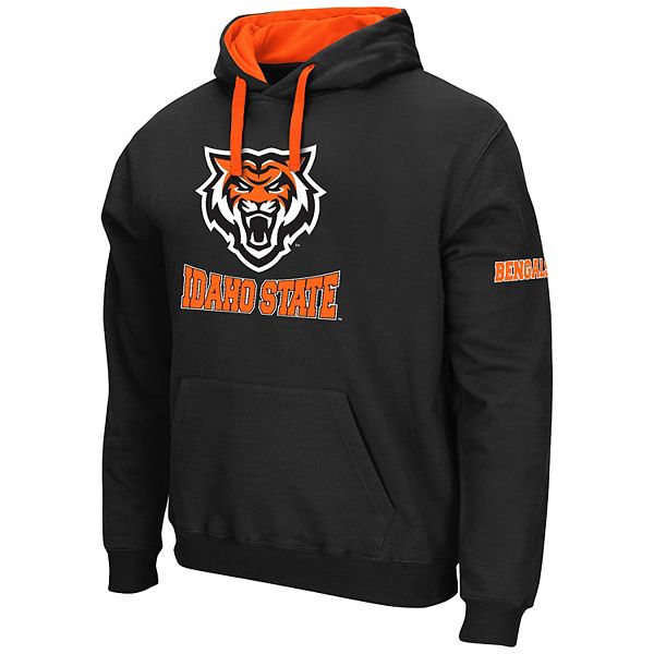 W Republic SUNY Buffalo State College Bengals Dad Fleece Hoodie Sweatshirts  Heather Charcoal at  Men’s Clothing store