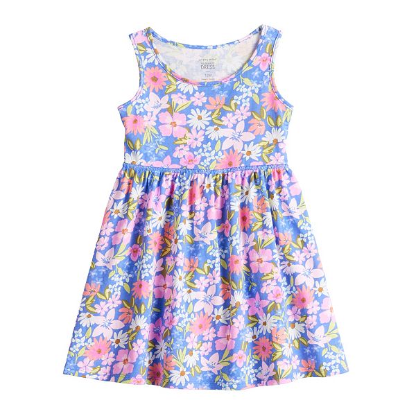 Baby & Toddler Girl Jumping Beans® Adaptive Floral Skater Dress