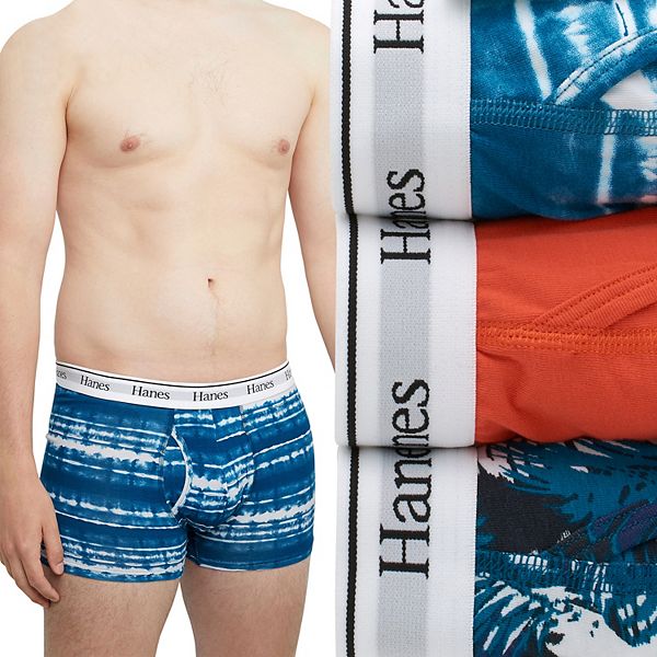 Men's Hanes® Originals Ultimate 3Pack Trunks with MoistureWicking