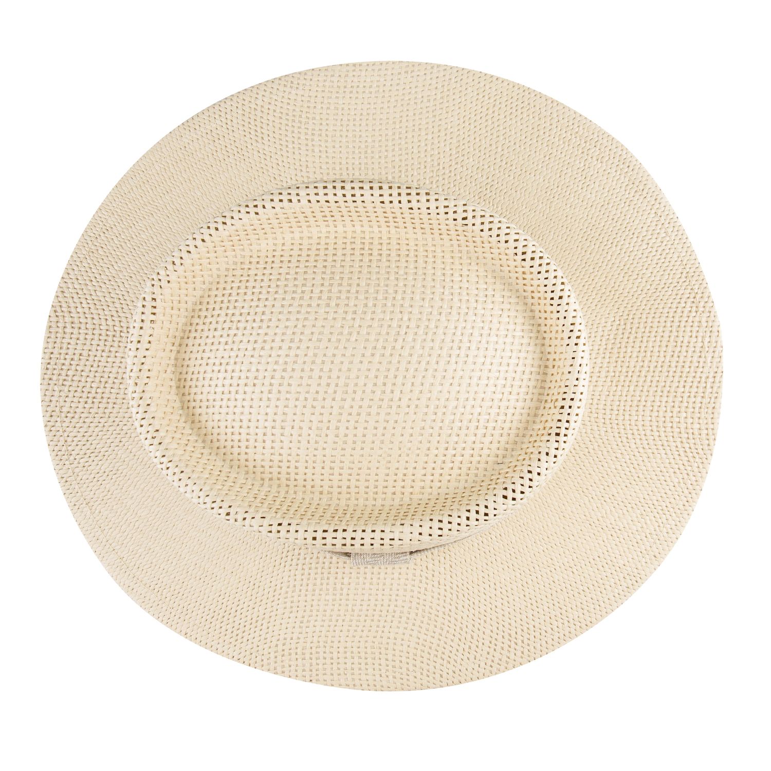 thumbnail image 2 of Dockers Men's Gambler Straw Hat - Wide Brim Panama Style With Anchor Band 2 of 14