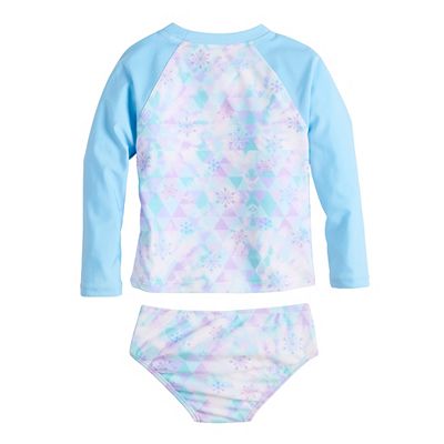 Baby Toddler Dreamwave Disney Frozen 2-piece Rashguard Swim
