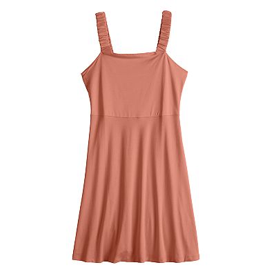 kohls skater dress Juniors' SO Sporty Crossover Skater Mini Dress