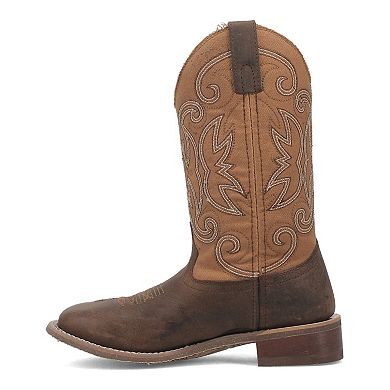 Laredo Caney Women's Leather Cowboy Boots
