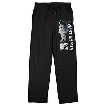Men's MTV Moon Man I Want My Pajama Pants