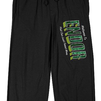 Men's Star Wars Return of the Jedi Welcome to Endor Pajama Pants