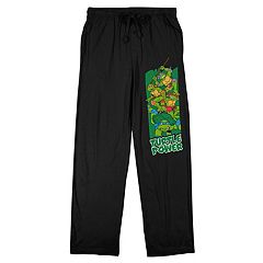 INTIMO Teenage Mutant Ninja Turtles Mens' Ninja Diet Sleep Pajama Set  (Small) Green at  Men's Clothing store