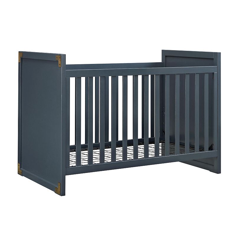 Baby Relax Frances 2-in-1 Convertible Crib, Blue