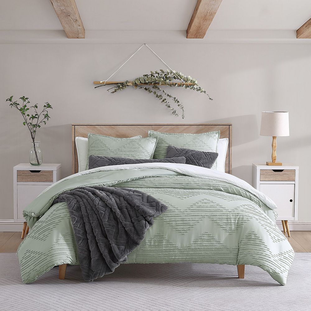 Best HD Pictures about  Koolaburra By Ugg Koolawash Pieced Comforter Set With Shams  with No AI Images