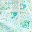 Green Blue Patchwork